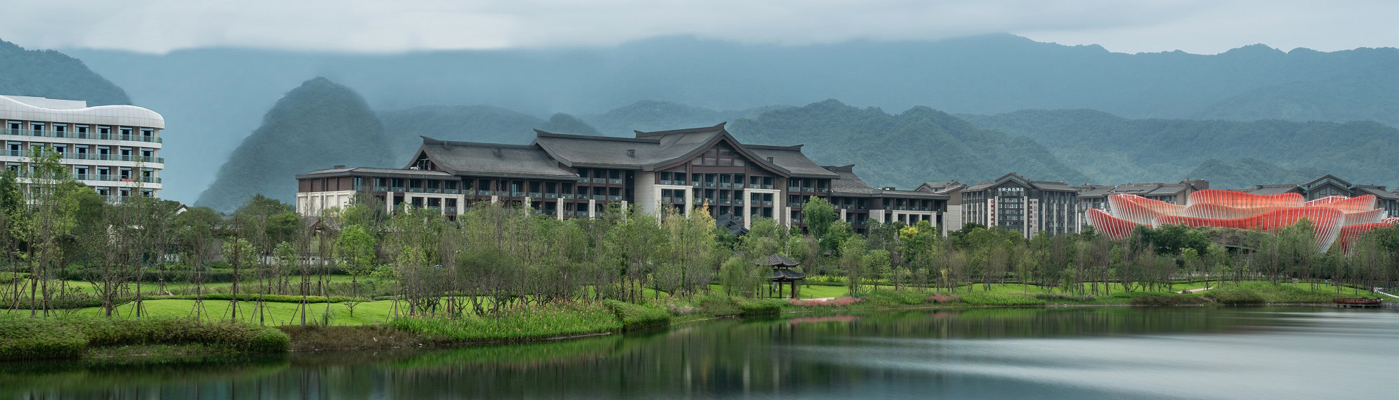 高端酒店群